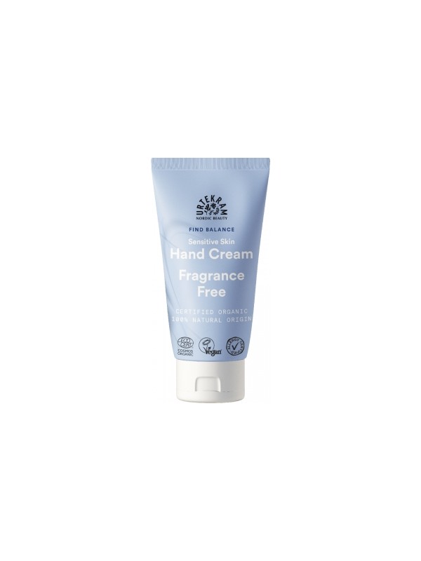 Crème pour les mains nourrissante sans parfum 75 ml Urtekram mains fragiles et abîmées Herboristerie de paris