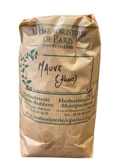 Mauve fleur bio extra 100 gr Herboristerie de Paris malva sylvestris mucilages