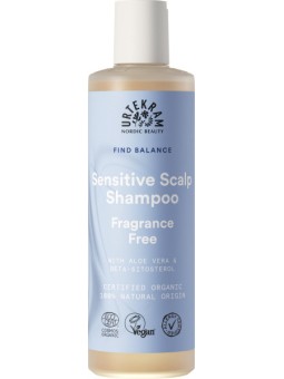 Shampoing sans parfum cuir chevelu sensible 250ml Urtekram Herboristerie de paris