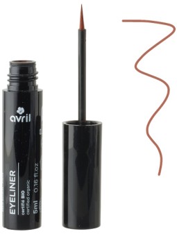 Eye liner pinceau marron 3.5ml Avril