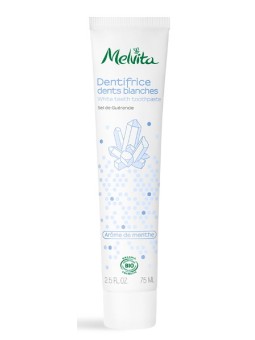 Dentifrice bio Dents blanches 75ml Melvita sel de guérande bicarbonate de sodium Herboristerie de paris