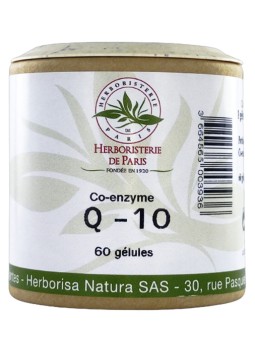 Coenzyme Q10 100mg 60 gélules Herboristerie de paris  ubiquinone