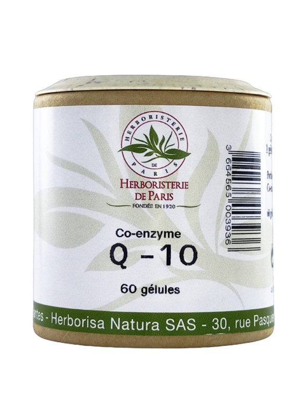 Coenzyme Q10 100mg 60 gélules Herboristerie de paris  ubiquinone