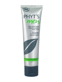 Gel nettoyant désincrustant Phyt's Men Bambou exfoliant 100g Phyts