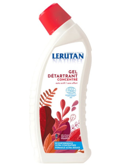 Gel détartrant concentré parfumé aux huiles essenielles 750ml Lerutan Herboristerie de Paris