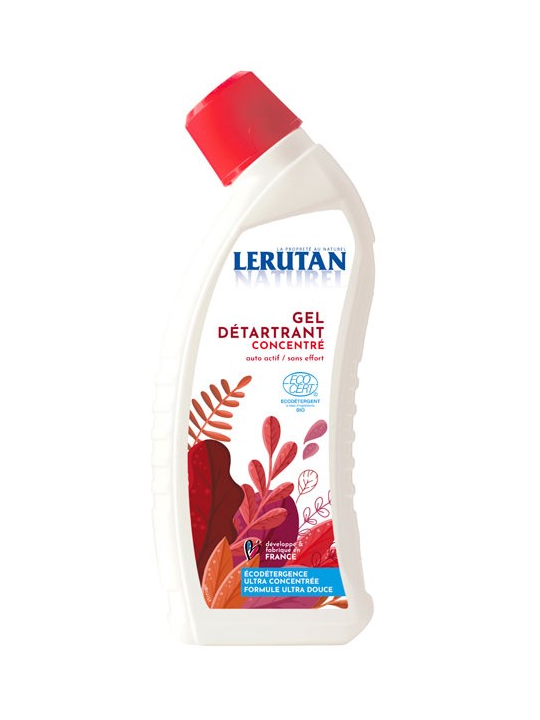 Gel détartrant concentré parfumé aux huiles essenielles 750ml Lerutan Herboristerie de Paris
