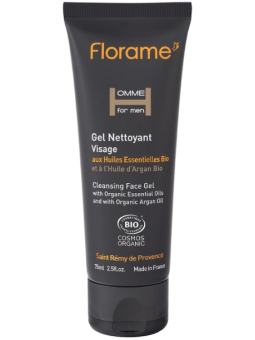Gel nettoyant homme Cèdre Argan 75ml Florame Herboristerie de Paris