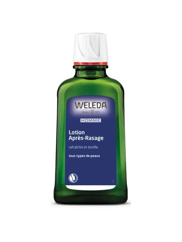 Lotion après rasage Hamamélis et Myrrhe 100ml Weleda Herboristerie de Paris