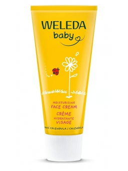 Crème protectrice Visage bébé Calendula 50ml Weleda Herboristerie de Paris