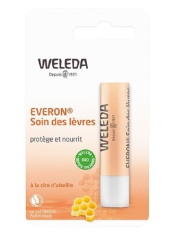 Soin des lèvres Everon riche en cires naturelles 4g Weleda Herboristerie de Paris