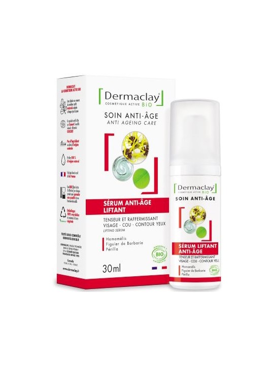 Sérum Liftant éclat Dermaclay 30ml Dermaclay  Herboristerie de Paris