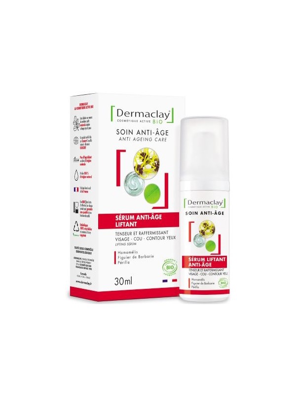 Sérum Liftant éclat Dermaclay 30ml Dermaclay  Herboristerie de Paris