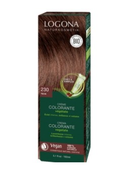 Crème colorante Teck cheveux blonds foncés à châtains 150ml Logona Herboristerie de Paris