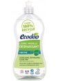 Liquide vaisselle écologique ultra dégraissant Menthe Vinaigre 500ml Ecodoo Herboristerie de Paris