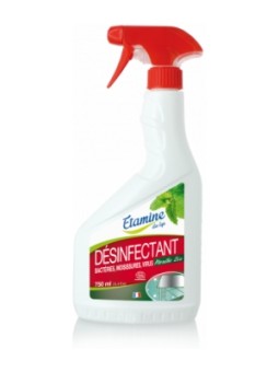 Désinfectant écologique purifiant fongicide et virucide menthe bio 750ml Etamine du Lys Herboristerie de Paris