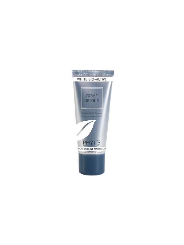 White Bio Active Crème de jour éclaircissante tube de 40g Phyts Herboristerie de Paris