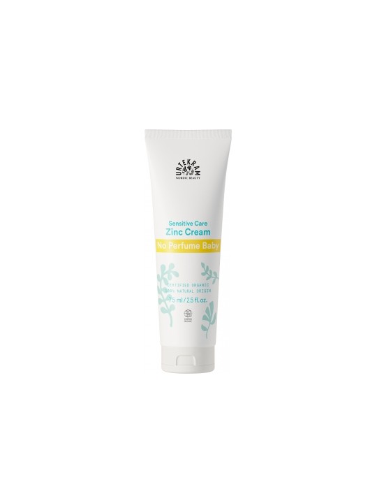 Crème à l'oxyde de zinc bébé sans parfum 75ml Urtekram Herboristerie de Paris
