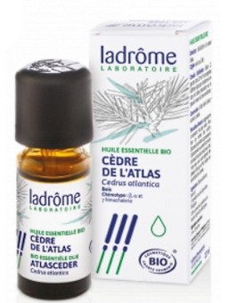 Cèdre de l'Atlas 10ml Ladrome Herboristerie de Paris usage cosmétique