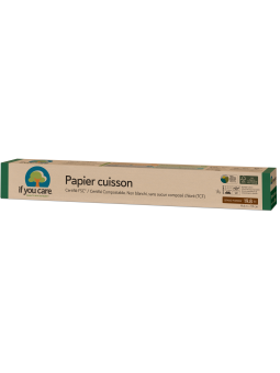 Papier cuisson non blanchi 19.8m x 33cm If You Care Herboristerie de Paris
