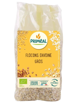 Flocons d'avoine gros 500g Primeal Herboristerie de Paris