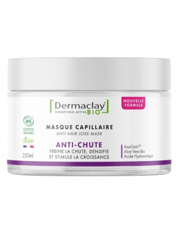 Masque capillaire anti chute bio 125ml Dermaclay  Herboristerie de Paris