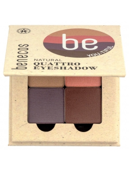 Fards à paupières 4 couleurs Beautiful eyes 4.8g Benecos Herboristerie de Paris
