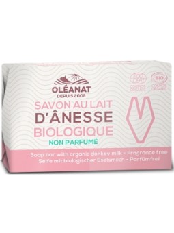 Savonnette au lait d'ânesse sans parfum 100g Oleanat Herboristerie de Paris