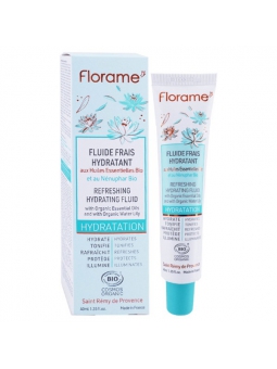 Fluide frais hydratant 40ml Florame Herboristerie de Paris