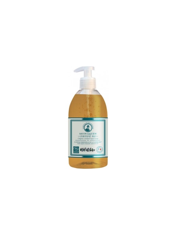 Savon liquide à l'huile essentielle de Lavandin 500ml L artisan Savonnier HygiÃ¨ne Herboristerie de Paris