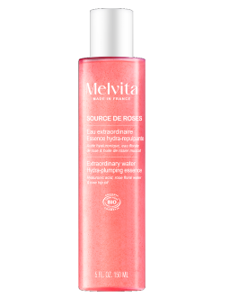 Essence hydra repulpante Source de roses 150ml Eau Extraordinaire de Rose 150ml Melvita Herboristerie de Paris