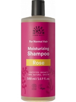 Shampoing à la Rose Cheveux Normaux 500ml Urtekram Herboristerie de Paris