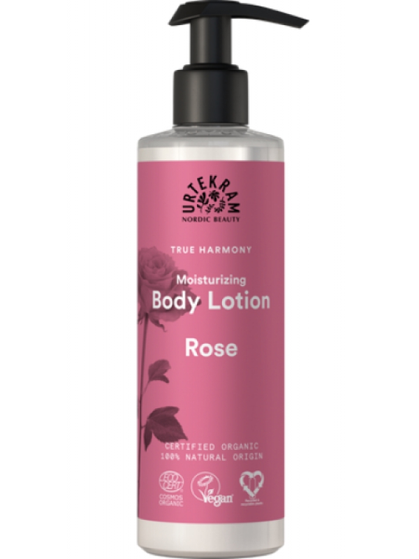 Lait corps Rose 245ml Urtekram Herboristerie de Paris