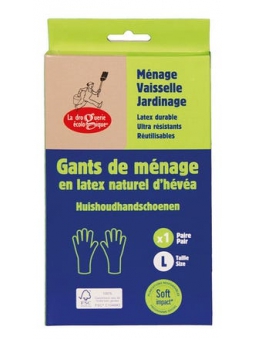 Gants en latex naturel Small Droguerie Ecologique Herboristerie de Paris