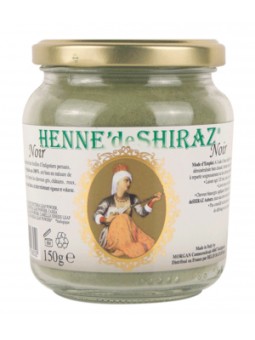 Coloration végétale Noir pot 150g Henne De Shiraz Herboristerie de Paris