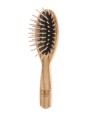 Petite Brosse ovale en Frêne naturel Tek Herboristerie de Paris