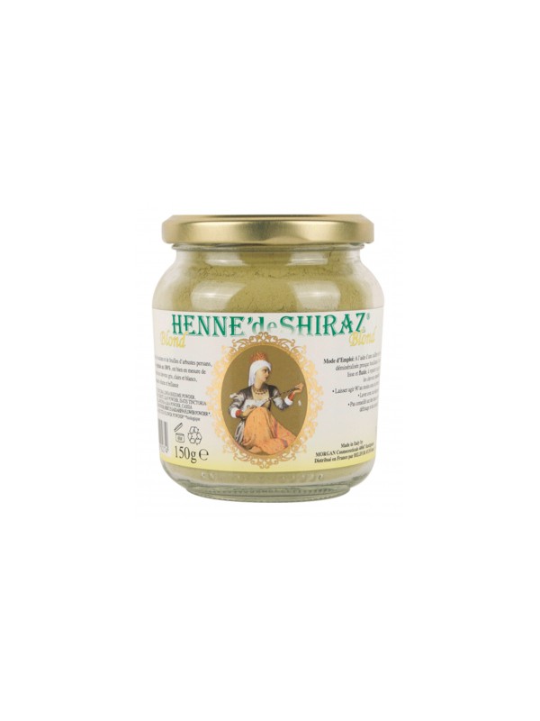 Coloration végétale Blond pot 150g Henne De Shiraz Herboristerie de Paris