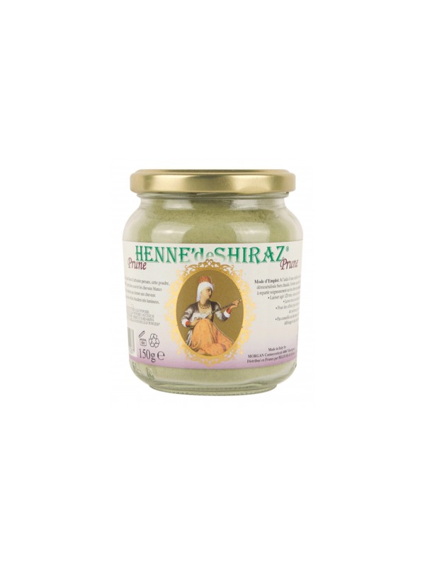 Coloration végétale Prune pot 150g Henne De Shiraz Herboristerie de Paris