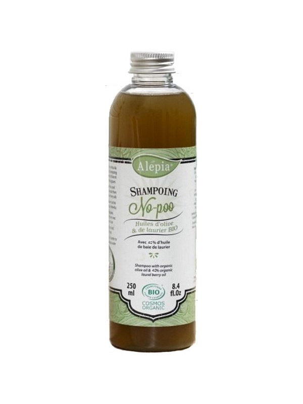 Shampoing d'Alep No poo 40% Laurier 250ml Alepia Herboristerie de Paris