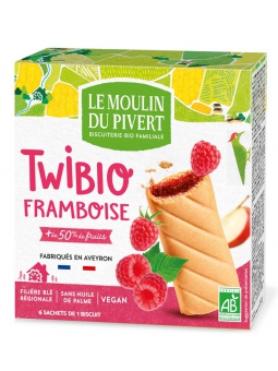 Twibio Fourrés Framboise 150g Le Moulin Du Pivert Herboristerie de Paris