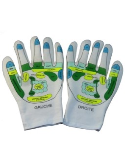 Gants SPA Adoucissants Réflexologie Zen Arome Herboristerie de Paris