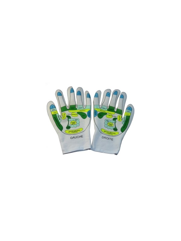 Gants SPA Adoucissants Réflexologie Zen Arome Herboristerie de Paris