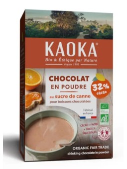 Chocolat en Poudre bio 32% de cacao 400g Kaoka Herboristerie de Paris