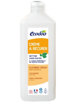 Crème à récurer au bicarbonate Bio 500ml Ecodoo Herboristerie de Paris