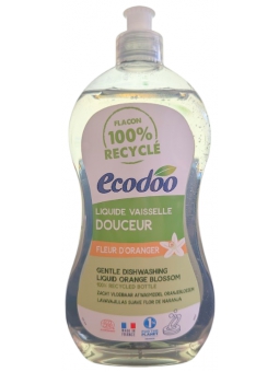 Liquide vaisselle douceur fleur d'oranger 500ml Ecodoo Herboristerie de Paris
