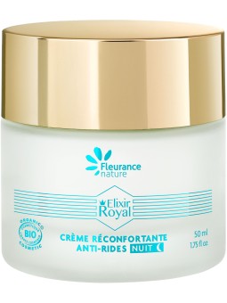Elixir royal crème réconfortant anti rides nuit 50ml Fleurance Nature Herboristerie de Paris