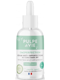 Sérum visage anti imperfections au concombre bio 30ml Pulpe De Vie Herboristerie de Paris