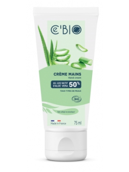 Crème mains Aloé Vera 75ml C'bio Herboristerie de Paris