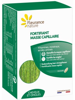Fortifiant masse capillaire 60 comprimés Fleurance Nature Herboristerie de Paris silicium organique soufre courge