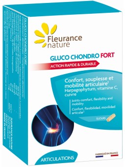 Gluco Chondro Fort 45 comprimés sécables Fleurance Nature Herboristerie de Paris glucosamine chondroitine harpagophytum