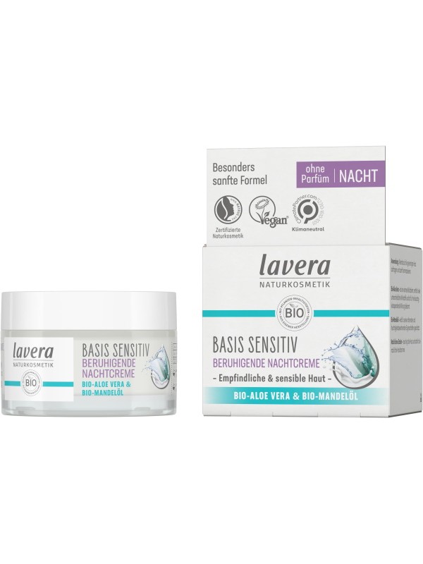 Crème de nuit régénérante 50ml Lavera Herboristerie de Paris